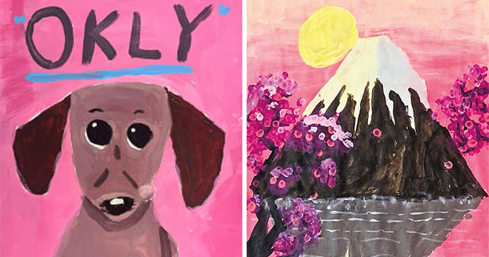 For New Year’s, I Turned My Students’ Art Into Calendars (13 Pics)