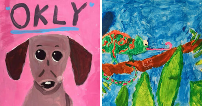 For New Year’s, I Turned My Students’ Art Into Calendars (13 Pics)