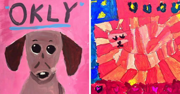 For New Year’s, I Turned My Students’ Art Into Calendars (13 Pics)