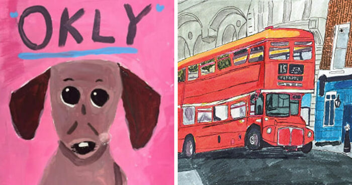 For New Year’s, I Turned My Students’ Art Into Calendars (13 Pics)