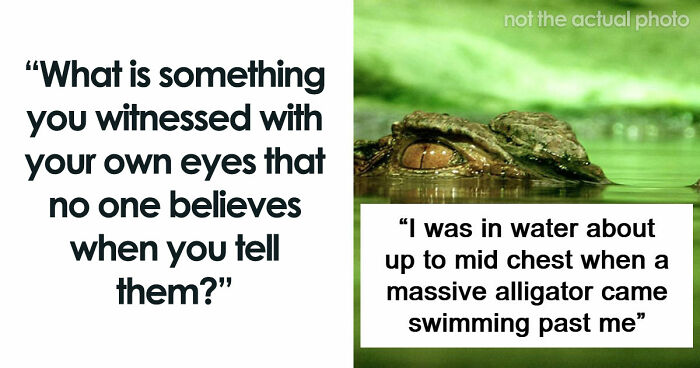 51 True Stories That Sound So Bizarre That Nobody Believes These People