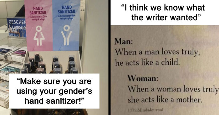 104 Examples Of Gendered Nonsense That Show We’ve Officially Lost The Plot