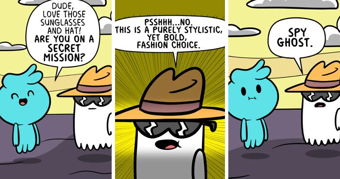 20 New Heartwarming Comics From ‘Positively Ghostly’ That Might Brighten Your Day
