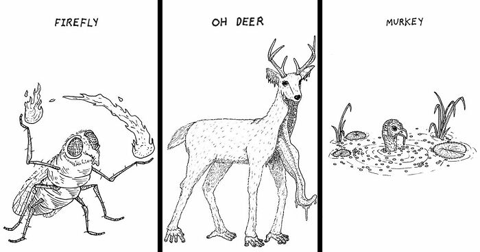 This Illustrator Made Inktober Into A Month Of Snarky Puns (31 Pics)