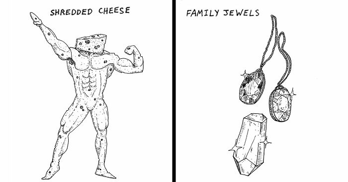 This Illustrator Made Inktober Into A Month Of Snarky Puns (31 Pics)