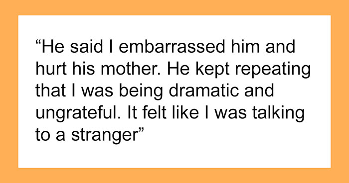 Woman Snaps At MIL, Says Her “Generous” Gift Was Actually A Manipulative Way To Control Her Life