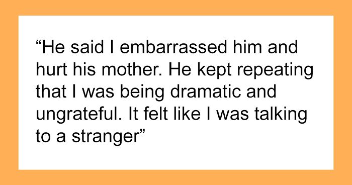 Woman Snaps At MIL, Says Her “Generous” Gift Was Actually A Manipulative Way To Control Her Life