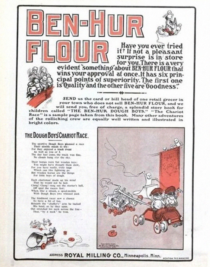 What Does Ben-Hur Have To Do With Flour, You Ask? Nothing, Really