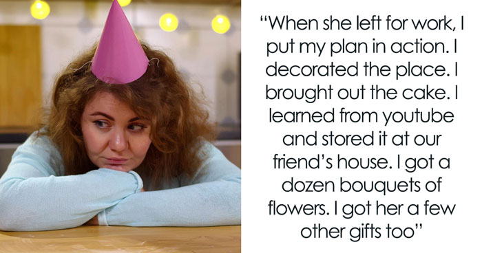 Man Plans The Worst Birthday Surprise Ever, Frustrated Wife Chooses To Sleep On The Couch For It