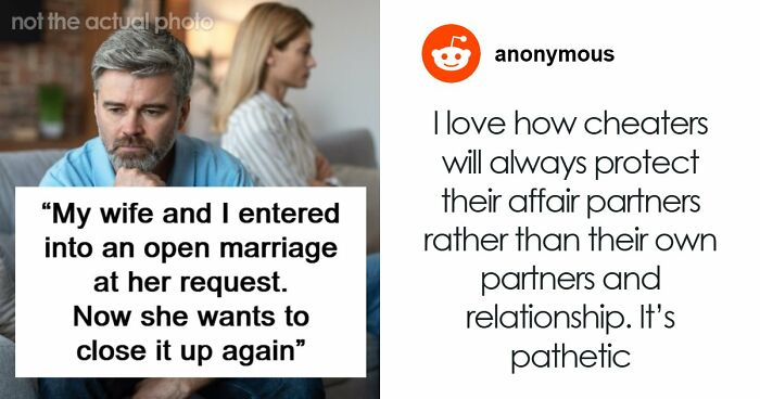 Wife Makes Husband Agree To An Open Marriage To Get His Permission To Reconnect With Her Ex