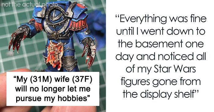 Man Plays Video Games And Buys Star Wars Figures In Secret After Wife Bans His Hobbies