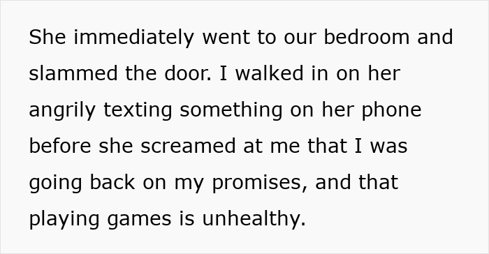 Man plays video games and secretly buys Star Wars figures after wife bans his hobbies, facing tension at home.