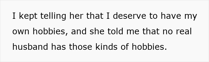 Man playing video games and secretly buying Star Wars figures after wife bans his hobbies at home.