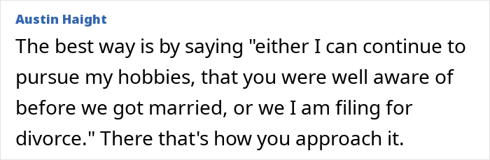 Man playing video games and secretly buying Star Wars figures after wife bans his hobbies.