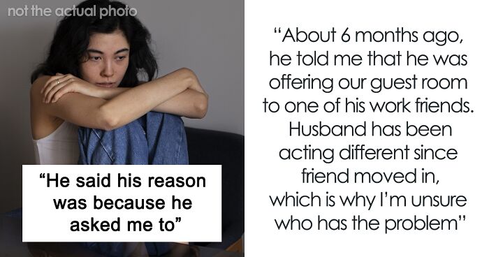 Woman Never Wears A Bra At Home, It Suddenly Starts Bothering Her Husband