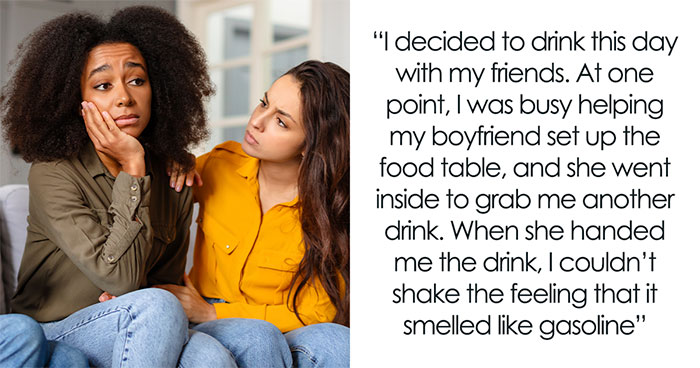 Woman Smells Gas In A Drink Her Friend Gives Her, Ends Up With A Restraining Order Against Her