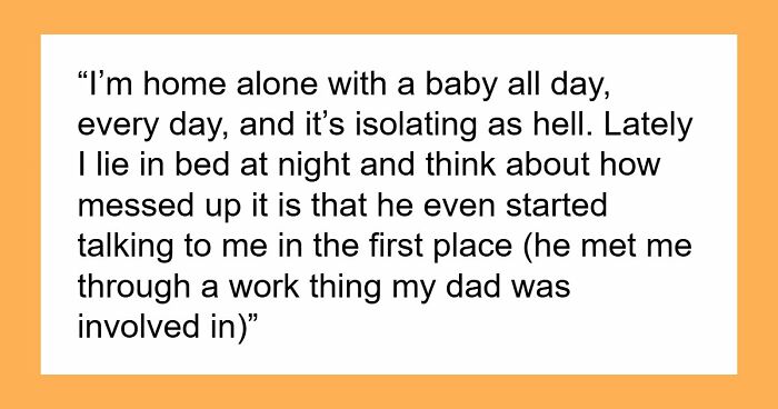 “He Trapped Me”: 25YO Mom Pleas For An Escape From 52YO Partner After Having His Baby