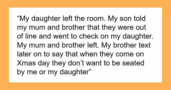 Relatives Keep Criticizing Teen For Being Vegan, Her Mom Ends Up Uninviting Them For Christmas