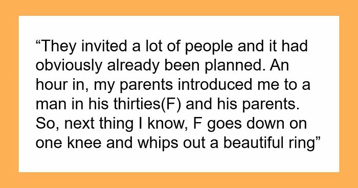 Woman’s “Welcome Home Party” Was A Surprise Arranged Marriage Proposal, Massive Drama Unfolds