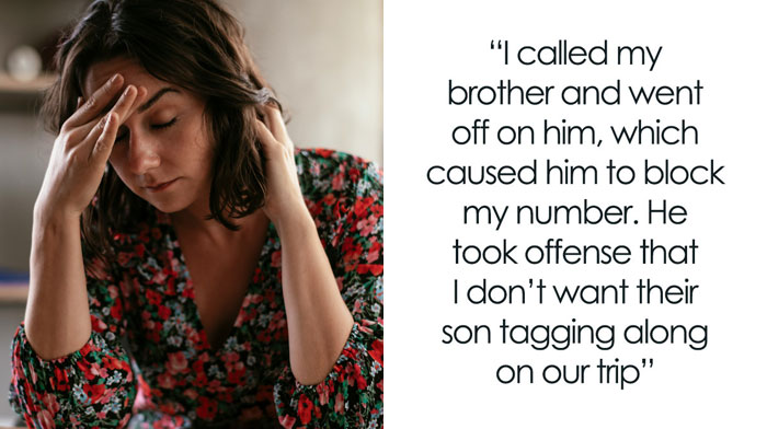 Mom Of 6 Stressed And Overwhelmed When Brother Blocks Her Number While She’s Babysitting His Son