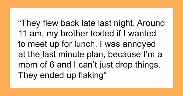 Mom Of 6 Stressed And Overwhelmed When Brother Blocks Her Number While She’s Babysitting His Son