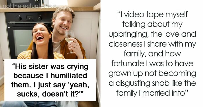 Woman Proves Husband’s Family Is Just A Bunch Of Lying Snobs With A Simple Switch