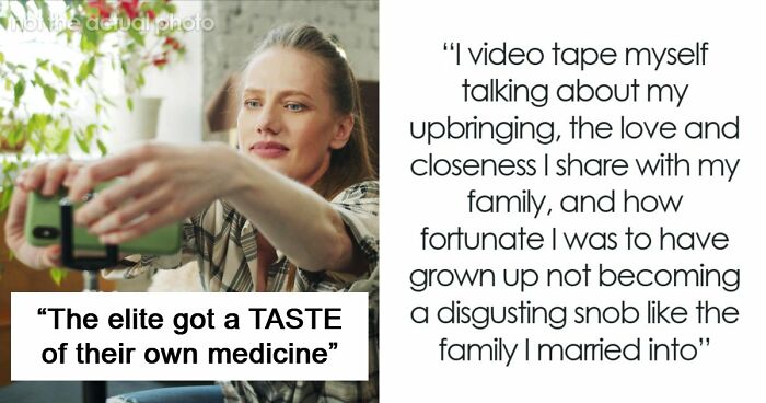 Woman Proves Husband’s Family Is Just A Bunch Of Lying Snobs With A Simple Switch