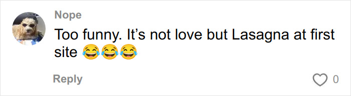 Social media comment reacting with humor to a woman stunned by what her Hinge match brought on their first date.