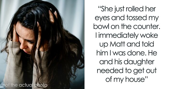 Woman Kicks Out Fiancé And His Nightmare Of A Daughter, Experiences Peace For The First Time In 8 Years