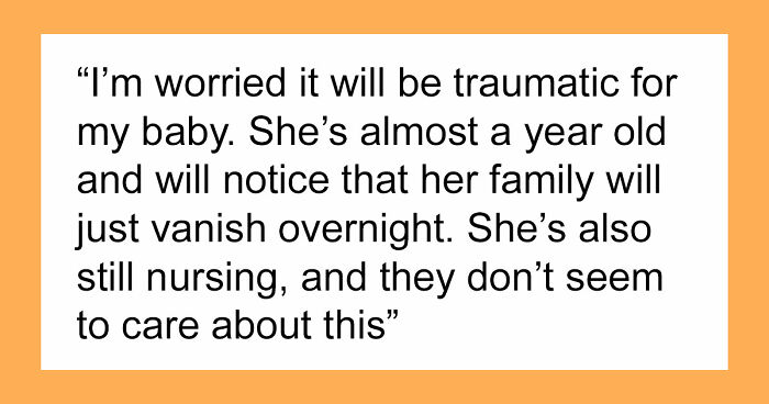 Mom Files A Police Report And Blocks Family After They Insist On Borrowing Her Baby So Cousin Can Play Mom