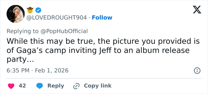 Amid Grammy Performance, Lady Gaga's Ties With Epstein Spark Chatter As New Files Are Released