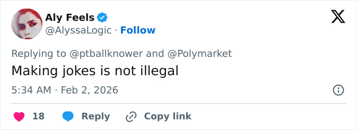Screenshot of a social media post commenting on humor related to Trevor Noah's bizarre Grammys statement sparking wild theories.