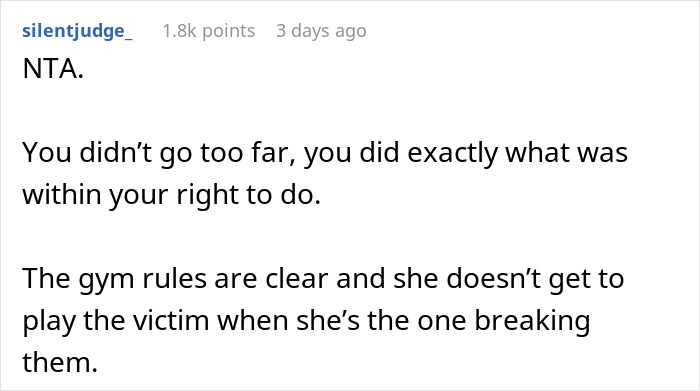 Woman rolls her eyes at guy filming her at the gym, calls him a creep after he asks her to stop recording.