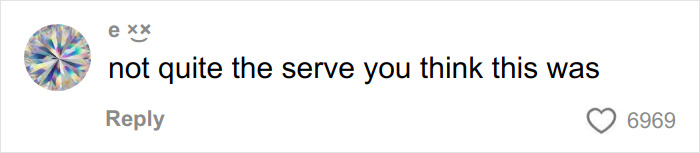 User comment with an iridescent profile picture reacting to Chappell Roan’s Grammys outfit controversy online.