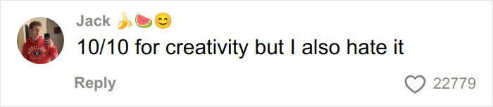 Screenshot of an online comment reacting to Chappell Roan’s Grammys outfit sparking savage outrage.