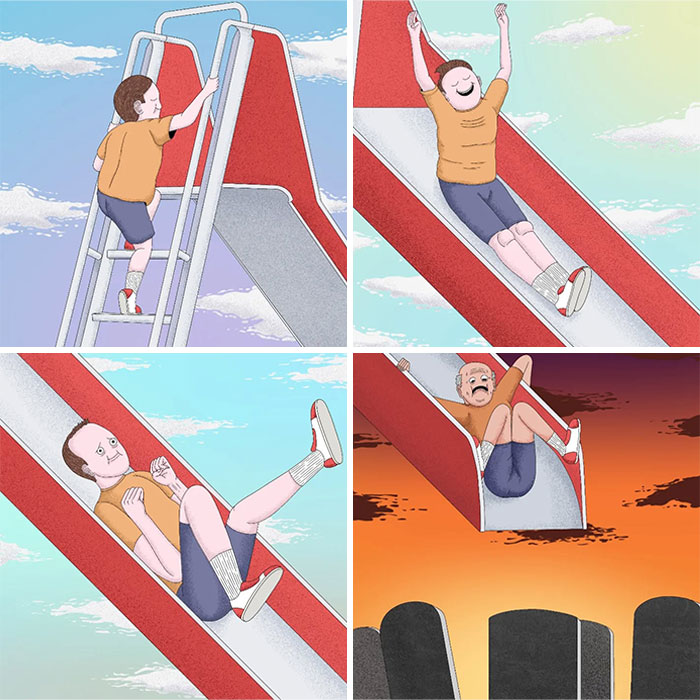 48 Darkly Humorous Comics That Illustrate Surreal Stories, By Alex Gamsu Jenkins (New Pics)