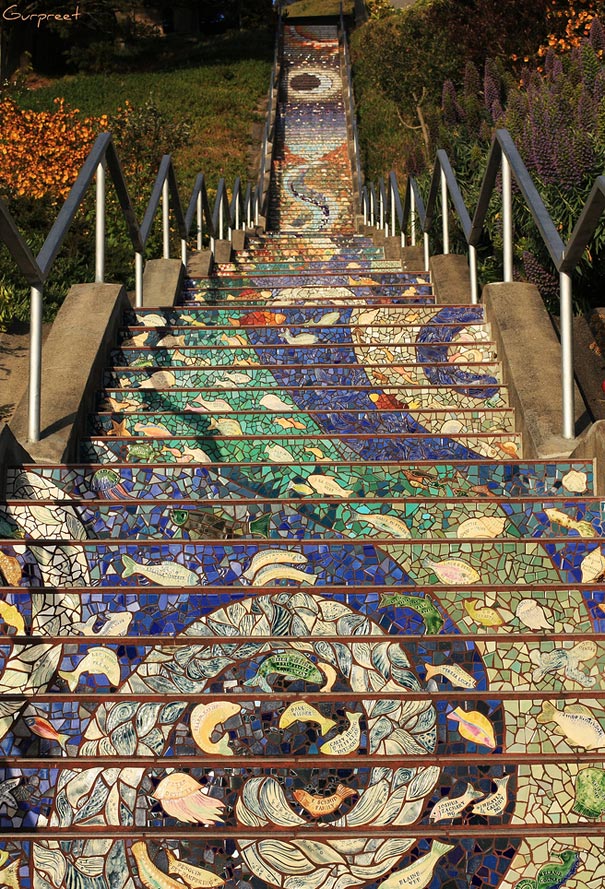 The 16th Avenue Tiled Steps Project