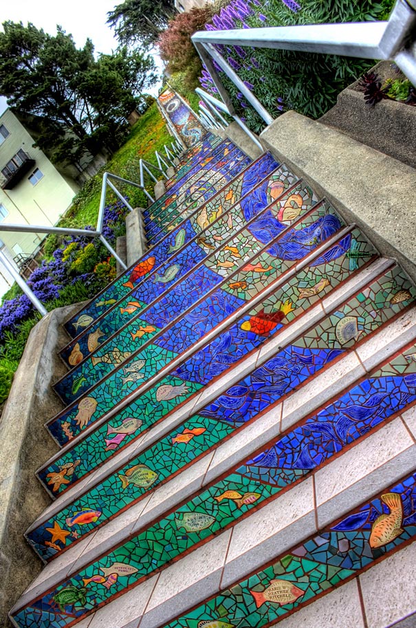 The 16th Avenue Tiled Steps Project