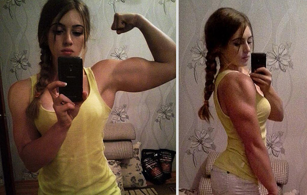 A 17-Year Old Russian Powerlifter With a Doll-like Face (11 pics) A 17-Year Old Russian Powerlifter With a Doll-like Face (11 pics)