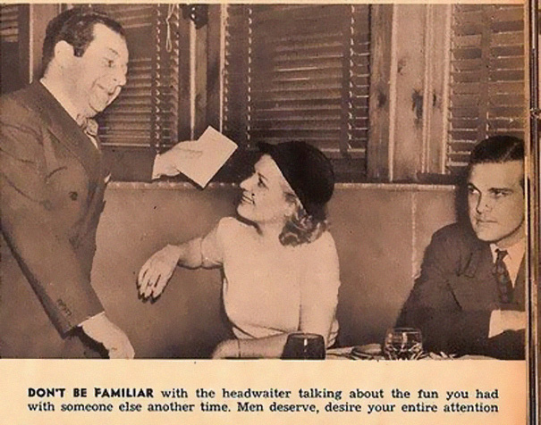 Hilarious and Sexist Dating Tips From 1938