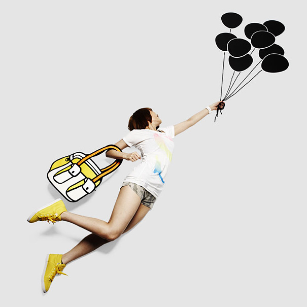 Jump From Paper: 2D Cartoon-like Handbags Jump From Paper: 2D Cartoon-like Handbags