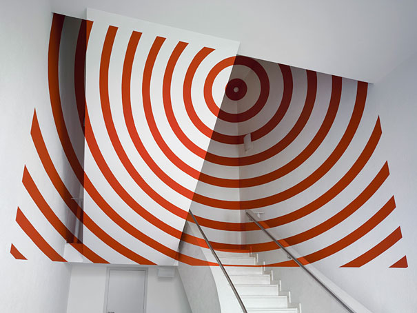 Anamorphic Illusions by Felice Varini