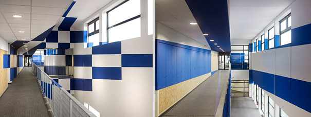 Anamorphic Illusions by Felice Varini Anamorphic Illusions by Felice Varini