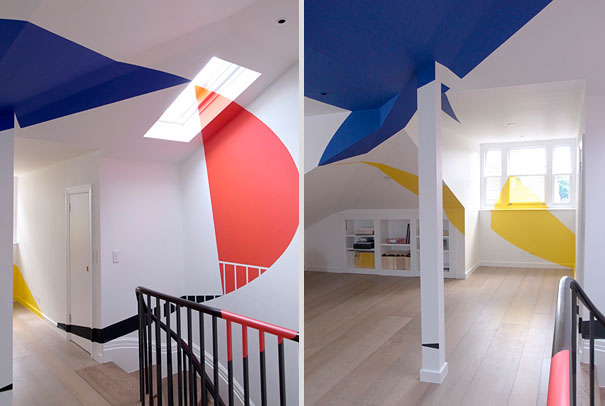 Anamorphic Illusions by Felice Varini Anamorphic Illusions by Felice Varini