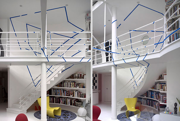 Anamorphic Illusions by Felice Varini Anamorphic Illusions by Felice Varini