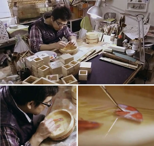 Breathtaking 3D Goldfish Paintings by R. Fukahori