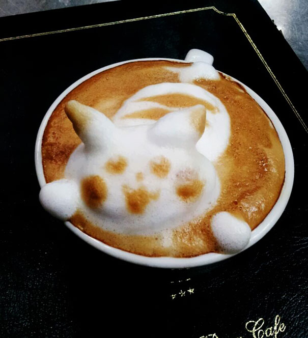 More Incredible 3D Latte Art by Kazuki Yamamoto