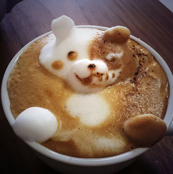 More Incredible 3D Latte Art by Kazuki Yamamoto More Incredible 3D Latte Art by Kazuki Yamamoto