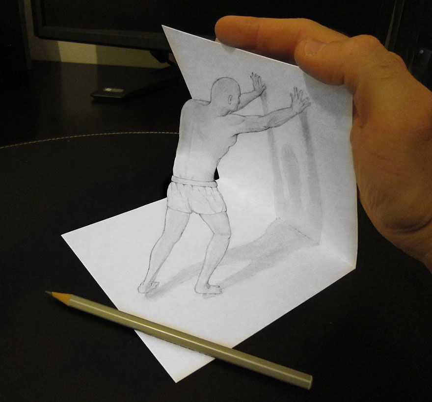 3D Pencil Drawings by Alessandro Diddi 3D Pencil Drawings by Alessandro Diddi