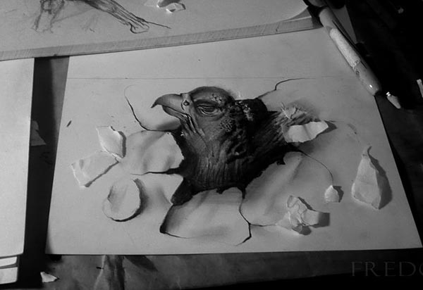 Amazing 3D Pencil Drawings by 17 Year Old Fredo
